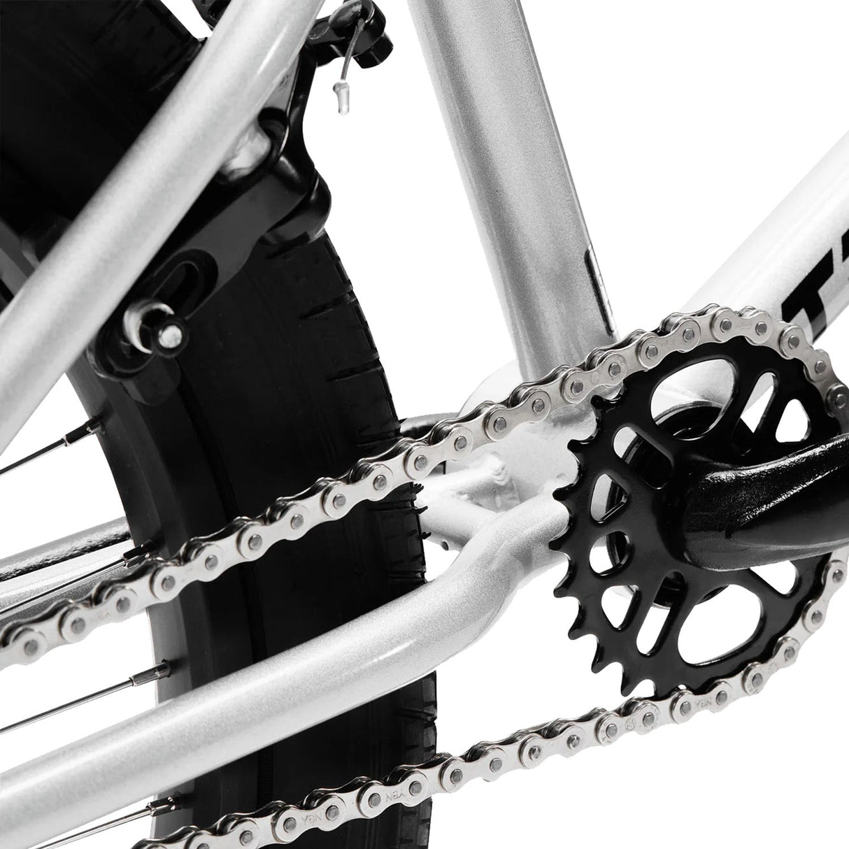 Tribal Spear V2 20" Complete BMX - Silver