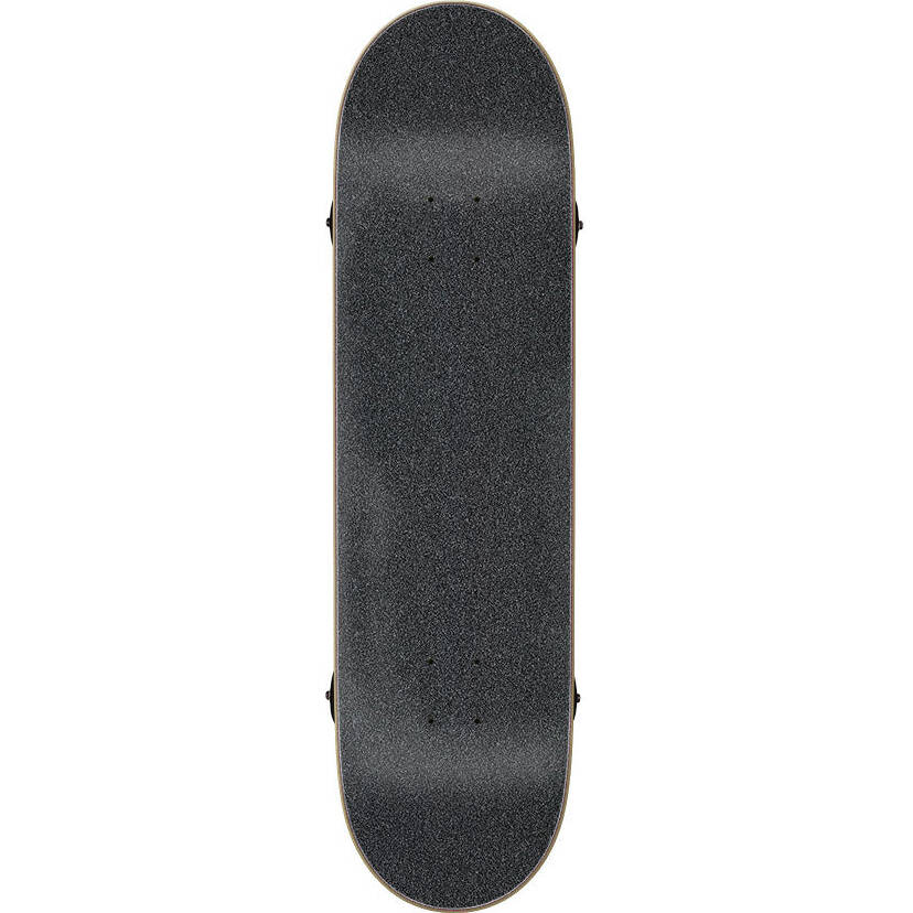 Creature Logo Outline Metallic Complete Skateboard - Black 8.25"