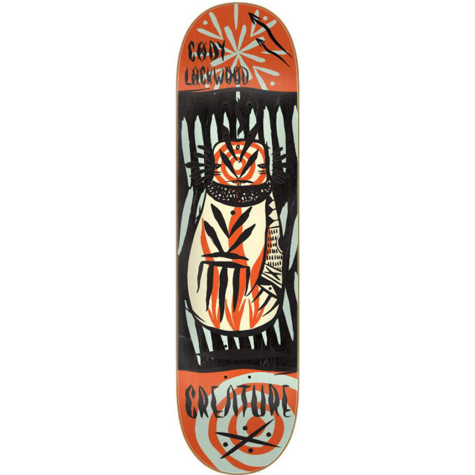 Creature Powerply Lockwood Token Skateboard Deck - Multi 8.25"