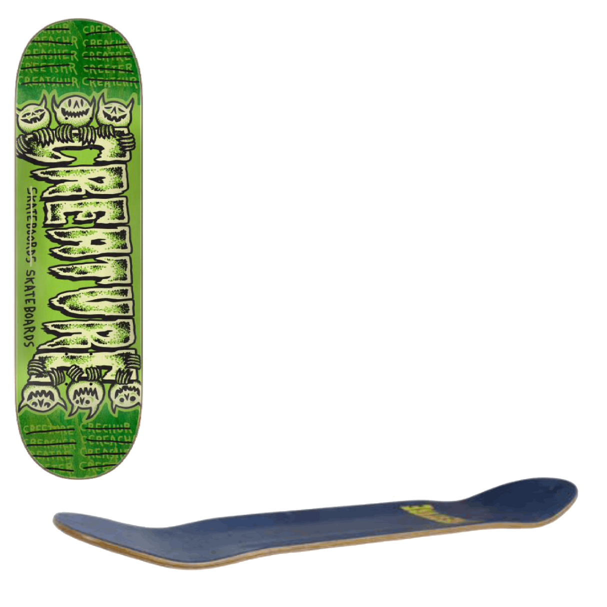 Creature Psycho Logo Skateboard Deck - Multi 8.25"