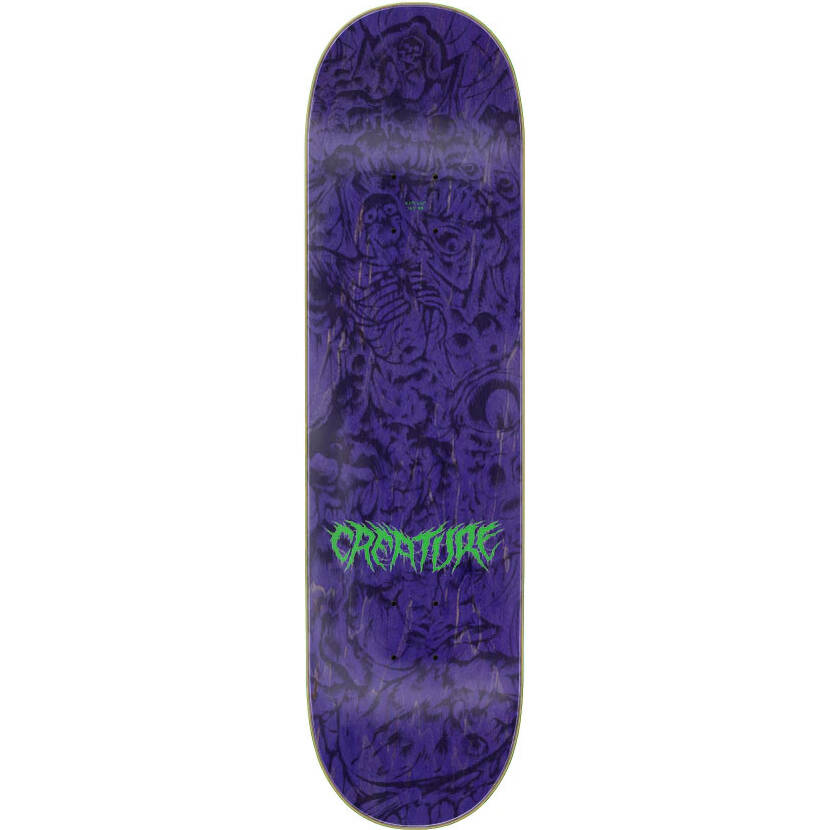 Creature Baekkel Graveyard Skateboard Deck - 8.375"