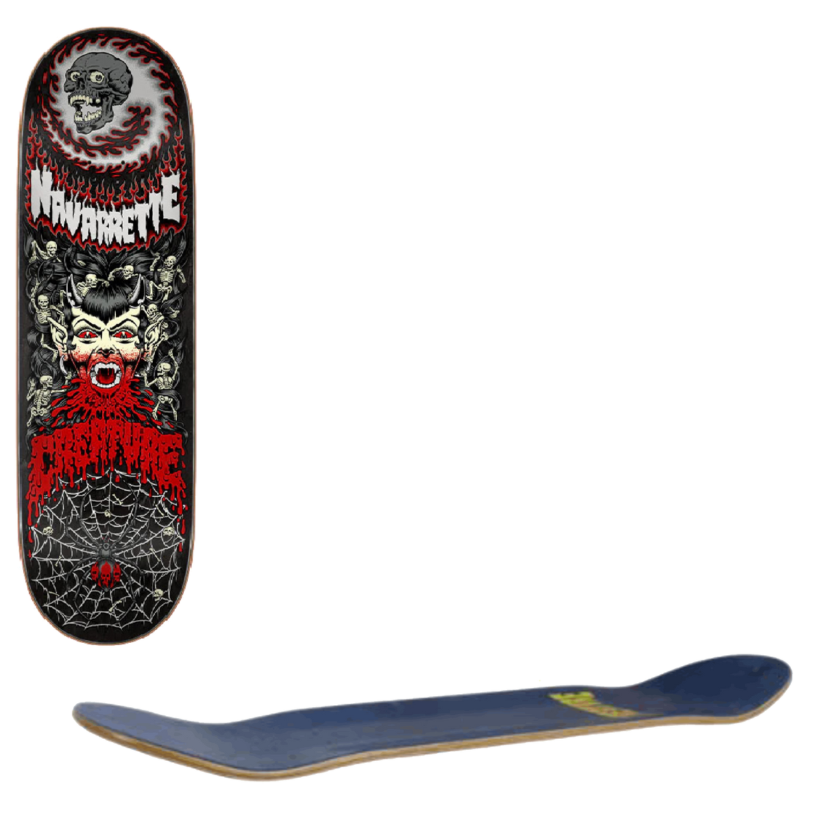 Creature Navarrette Hell Queen Skateboard Deck - 8.53"