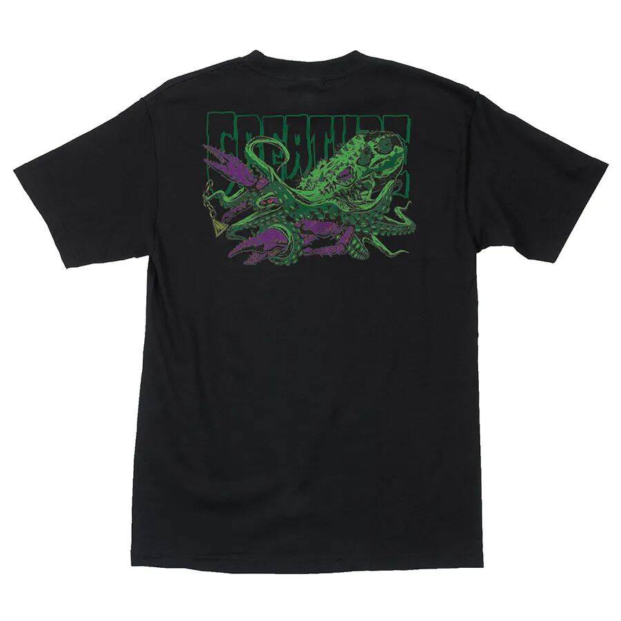 Creature Octo T Shirt - Black
