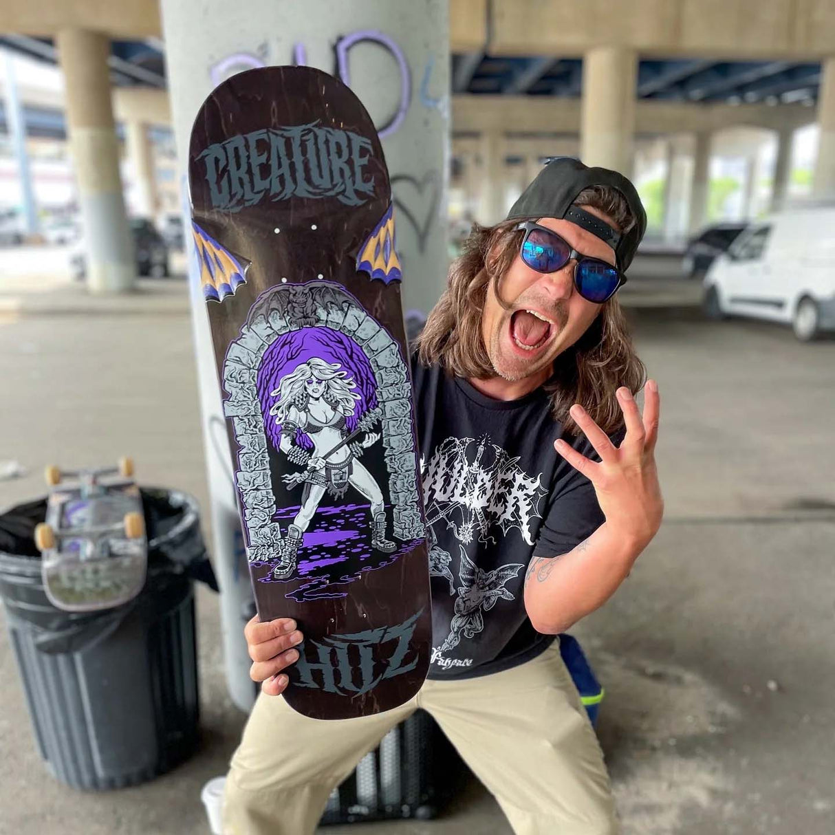 Creature Hitz Battle Gate Pro Skateboard Deck - 9.08"