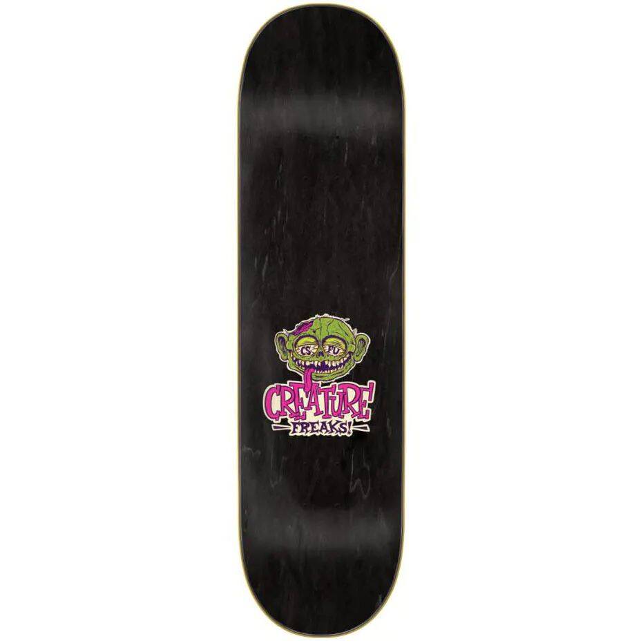Creature Wilks Freaks Skateboard Deck - Orange 8.375''