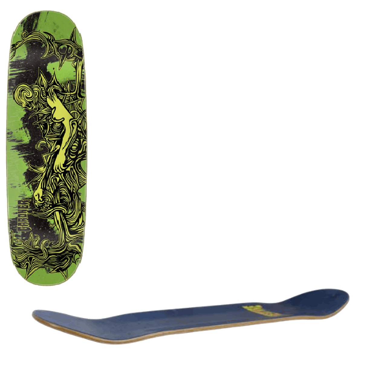 Creature Gardner Shatter Proof Skateboard Deck - 8.84"
