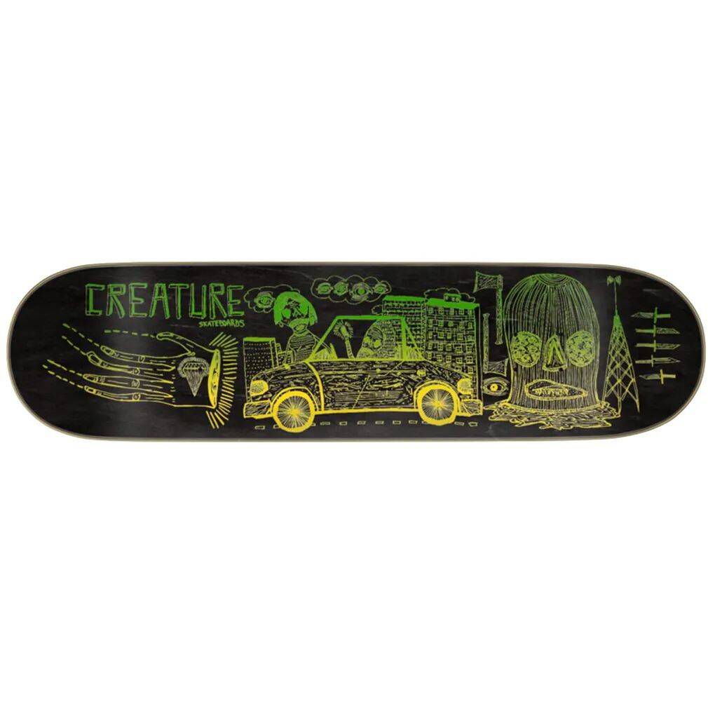 Creature Magic Hands Skateboard Deck - Black 8''