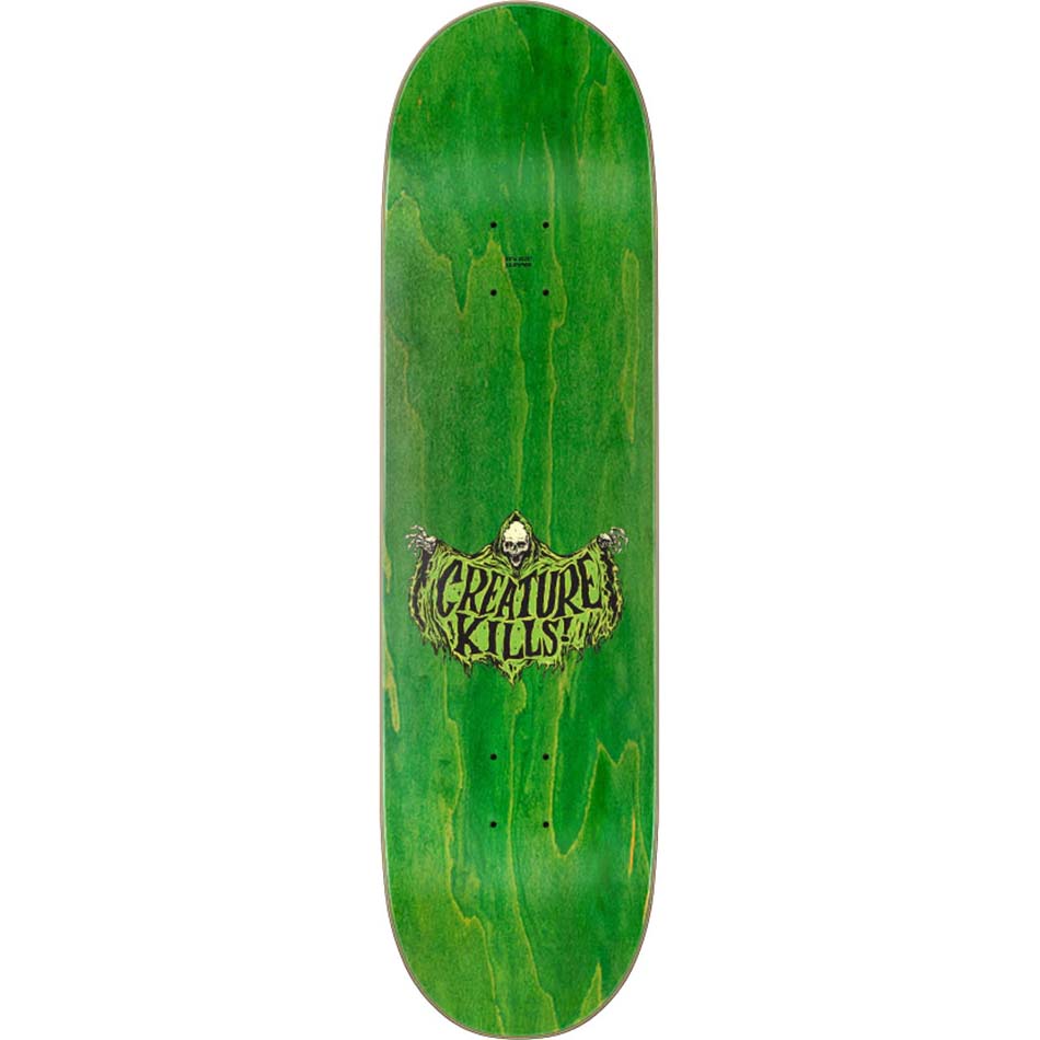 Creature Reaper Kills Skateboard Deck - 8.5"