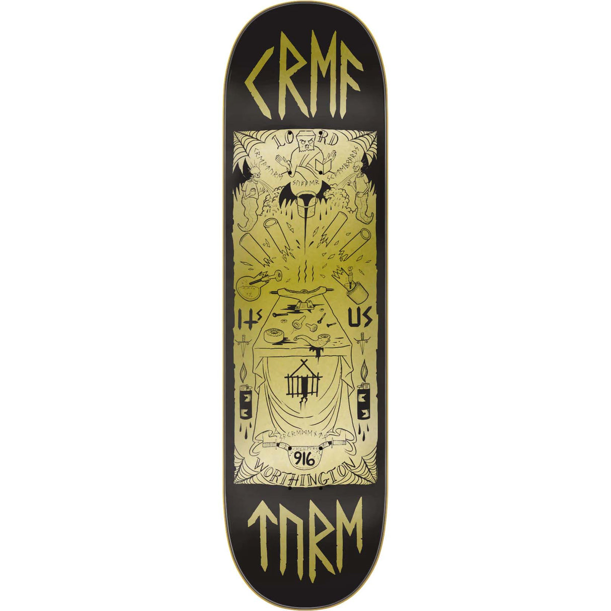 Creature Altar Skateboard Deck- Worthington 8.6"