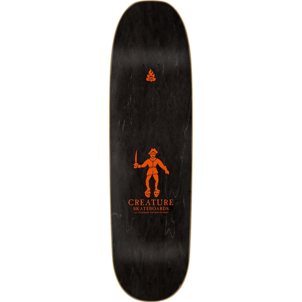 Creature Ship Of Hesh Skateboard Deck - Partanen 8.8"