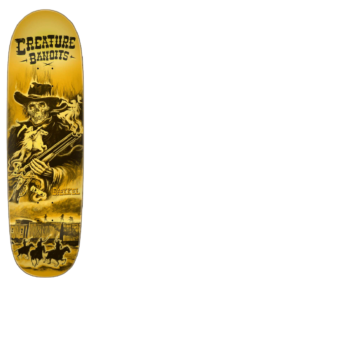 Creature Bandits Skateboard Deck - Baekkel 8.5"