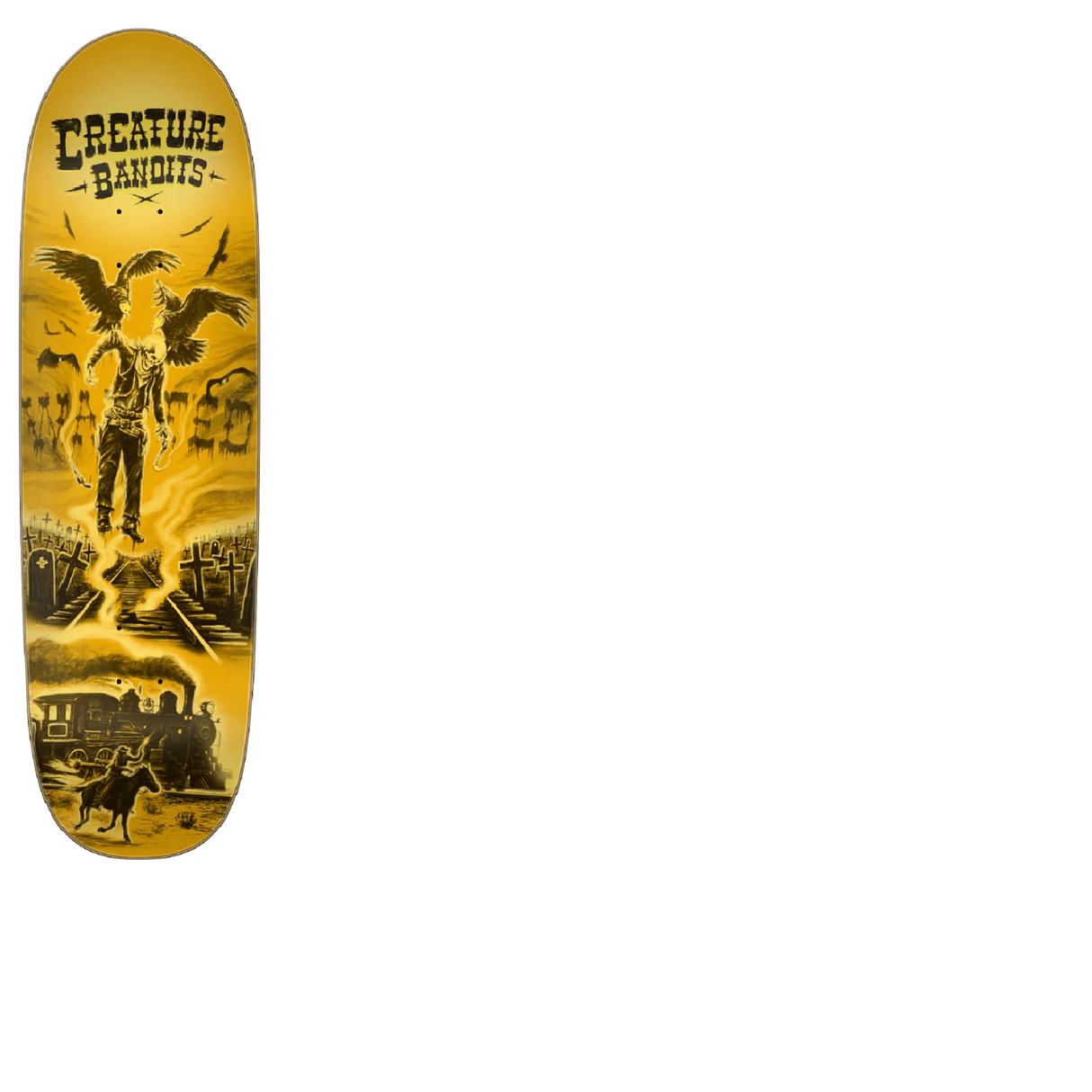 Creature Bandits Team Skateboard Deck 9.25"