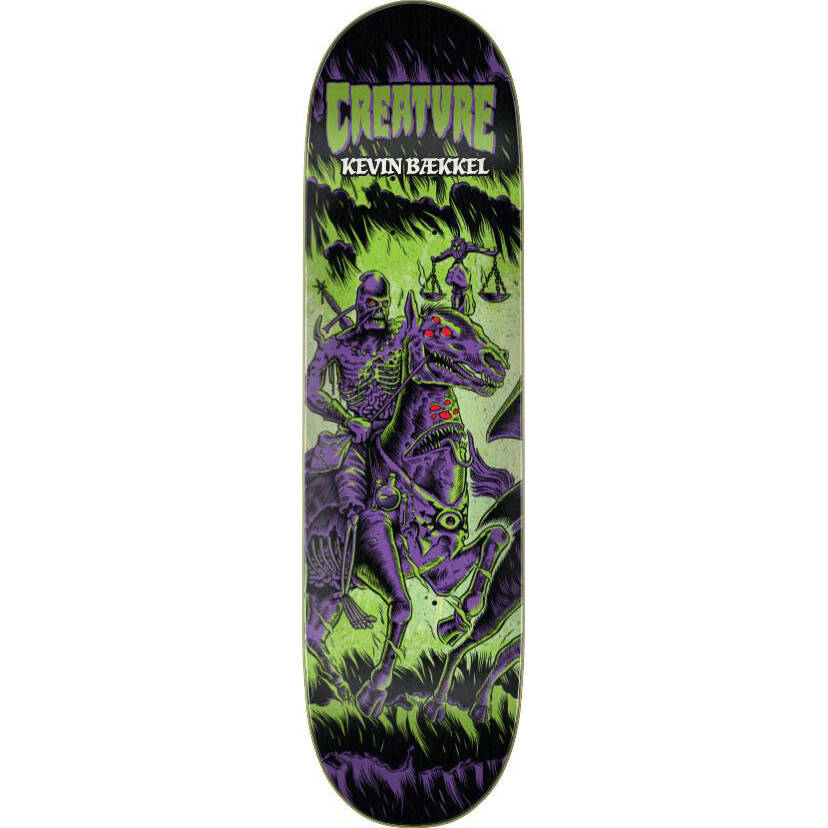 Santa Cruz Baekkel Horseman VX Skateboard Deck - Multi 8.5''