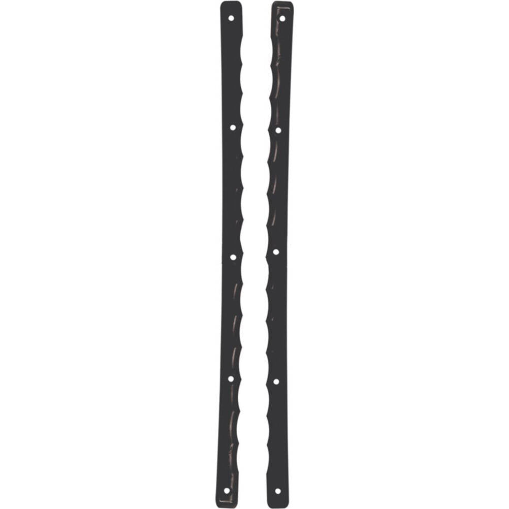 Creature Serrated Skateboard Rails - Black