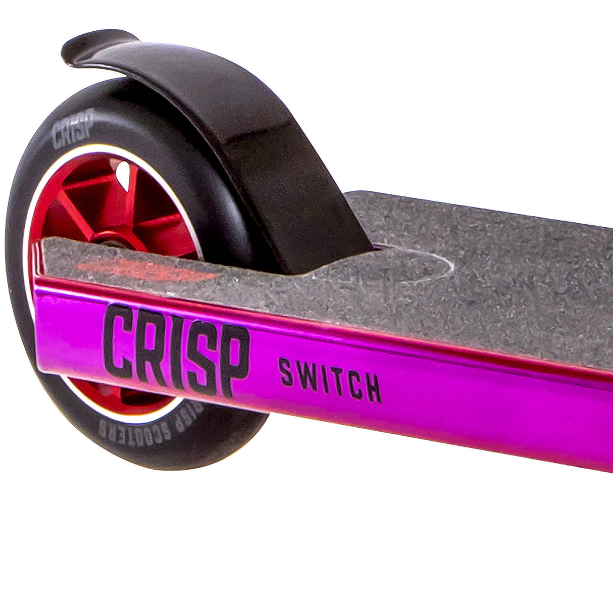 Crisp Switch Stunt Scooter - Chrome Purple/Orange/Red & Black