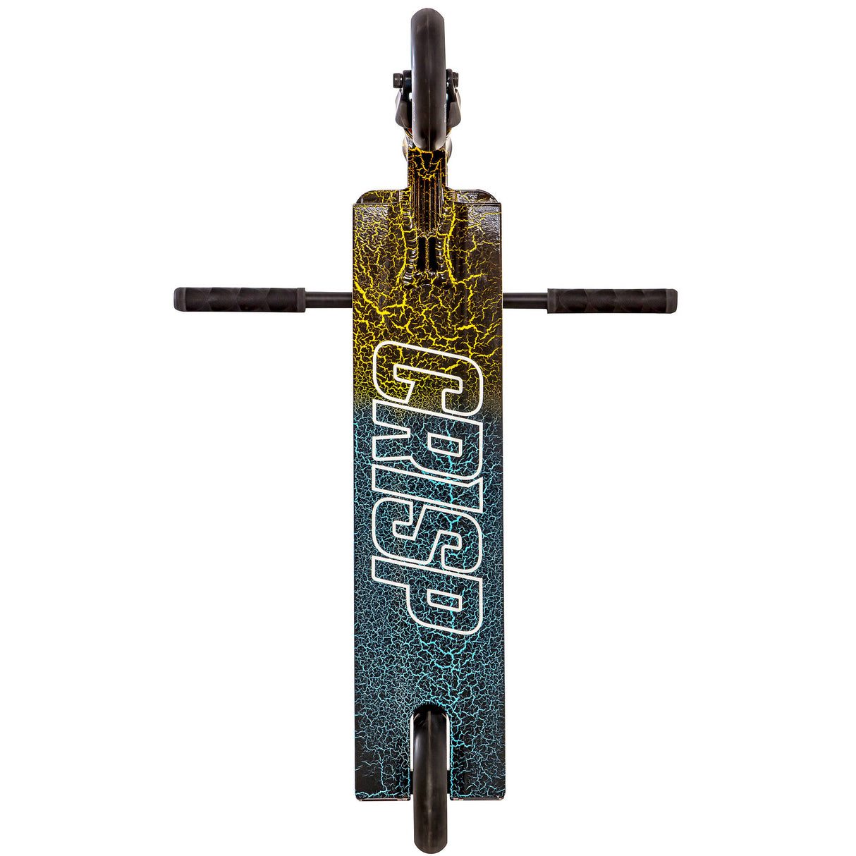 Crisp 2020 Ultima 5.0 Stunt Scooter - Gold & Blue Cracking/Black