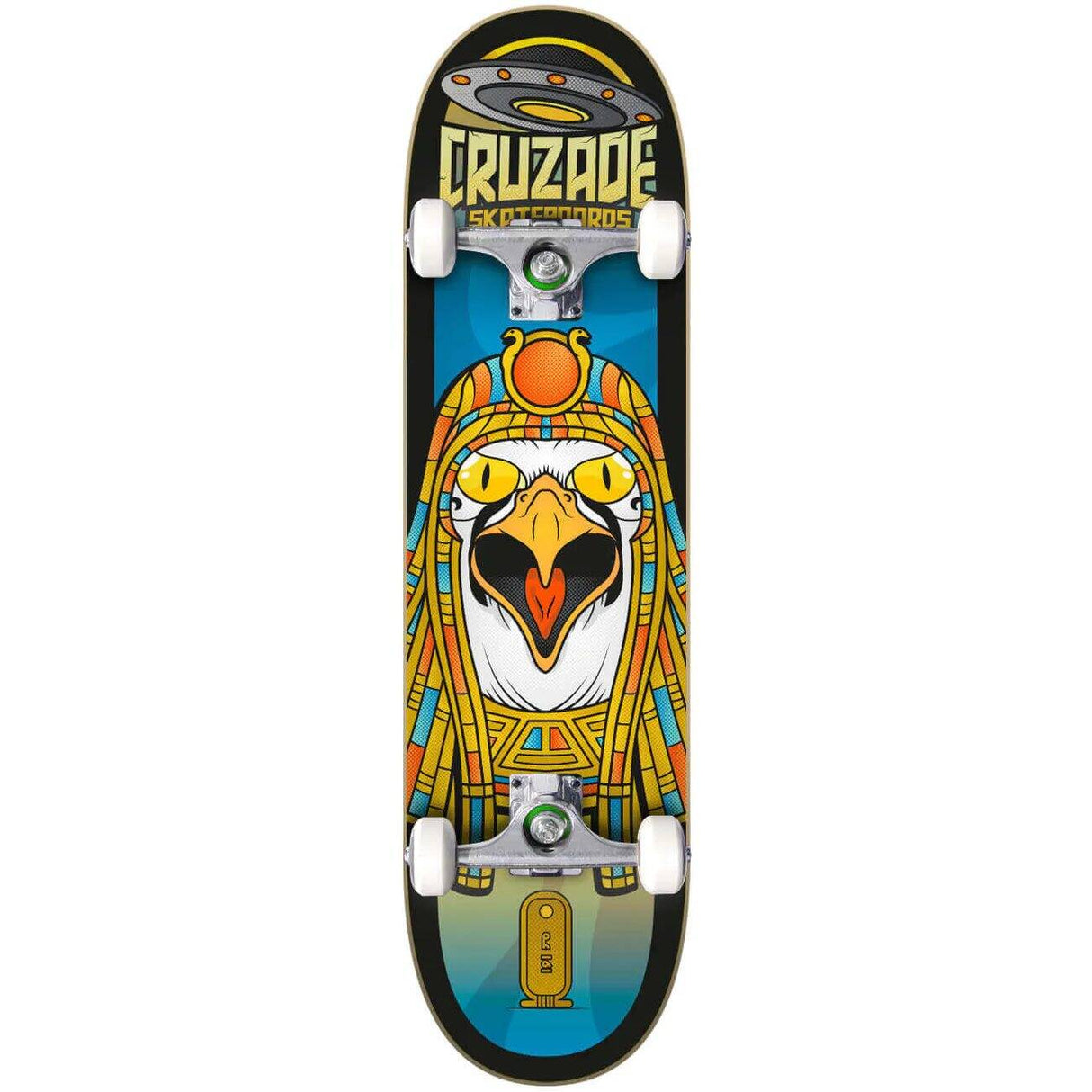 Cruzade Conspiracy Ra Complete Skateboard - 8''