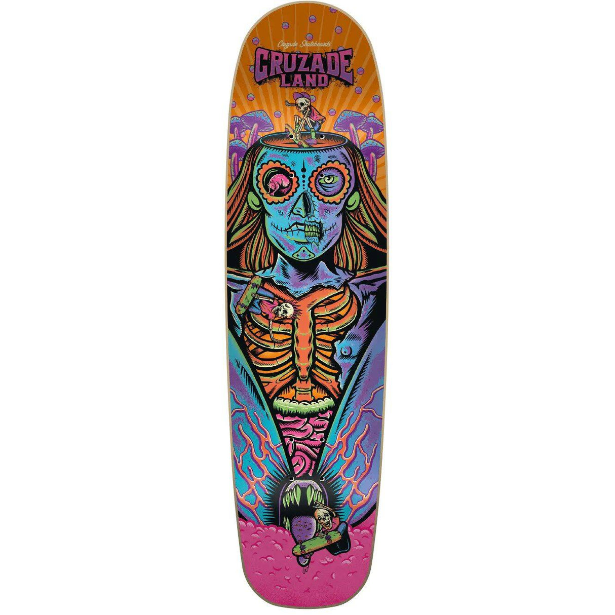 Cruzade Cruzade Land Skateboard Deck - 8.625''
