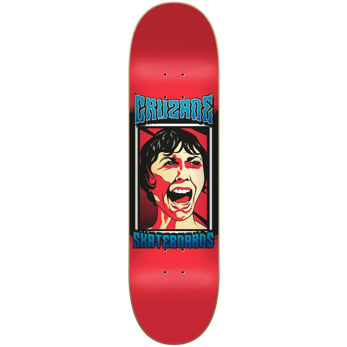 Cruzade Face Skateboard Deck - 8.25''