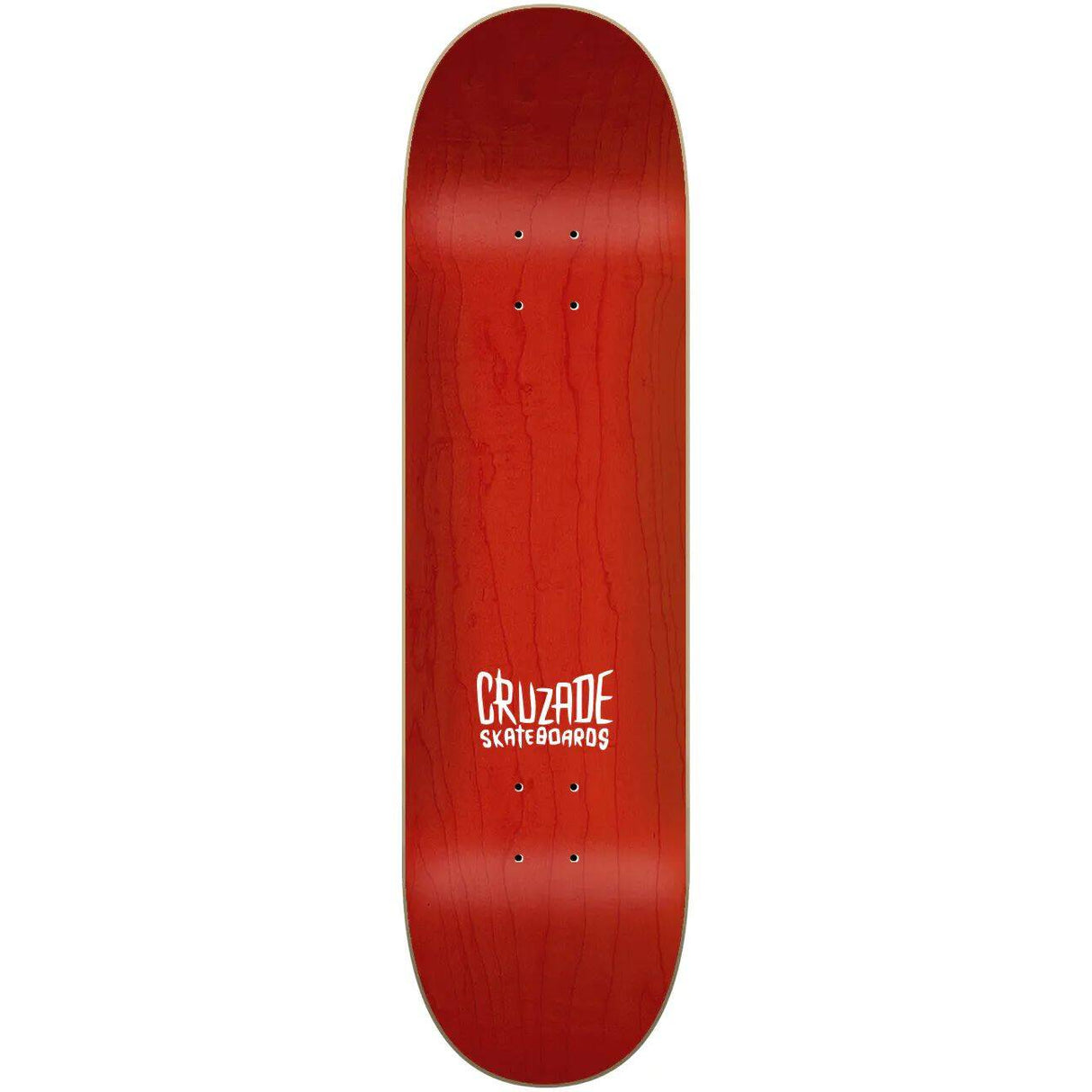 Cruzade Skull Swirl Skateboard Deck - 8.25''