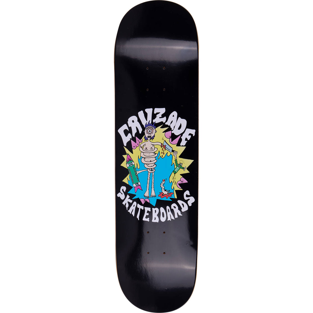 Cruzade Chop Skateboard Deck - 8.5"
