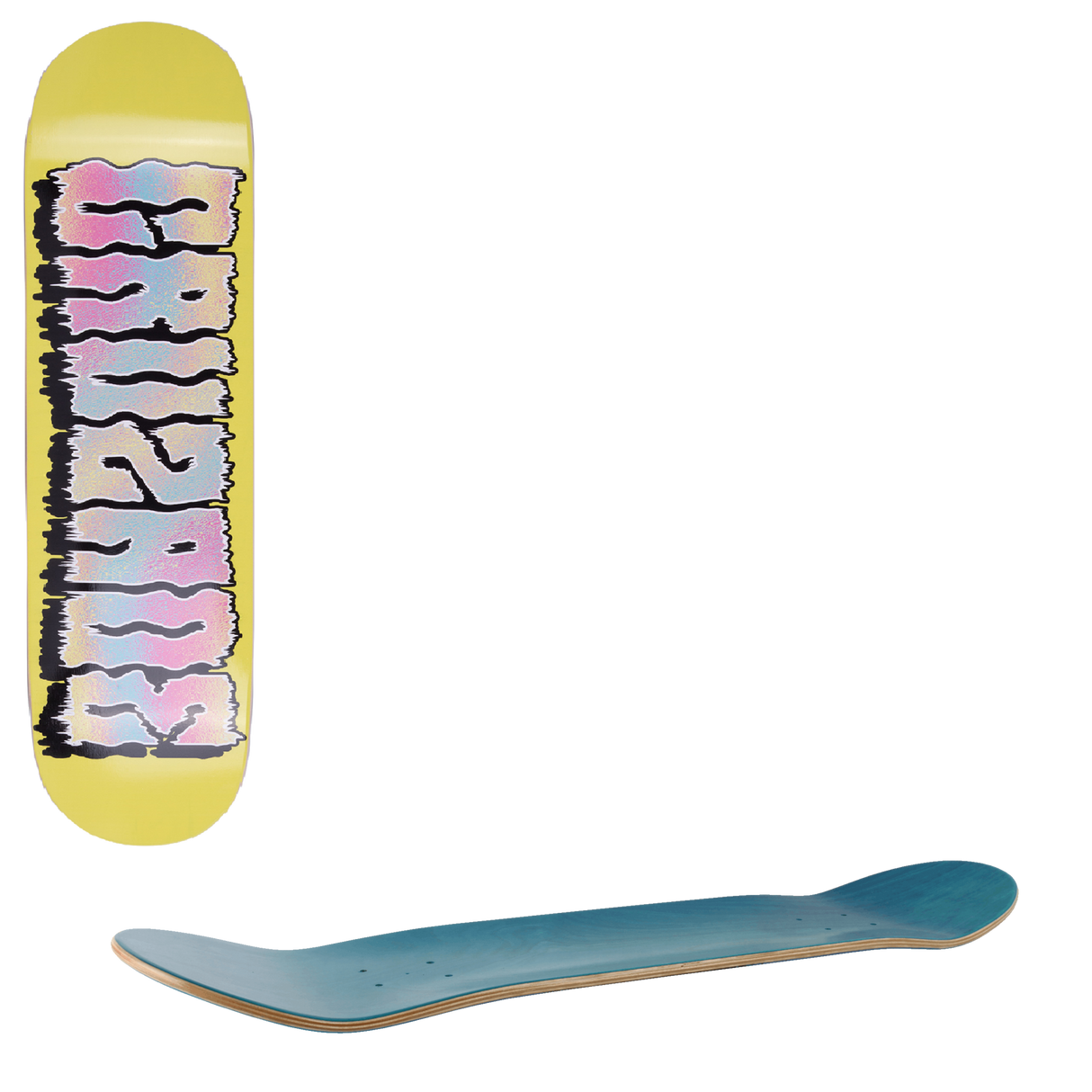 Cruzade Dye Wound Skateboard Deck - 8.125"