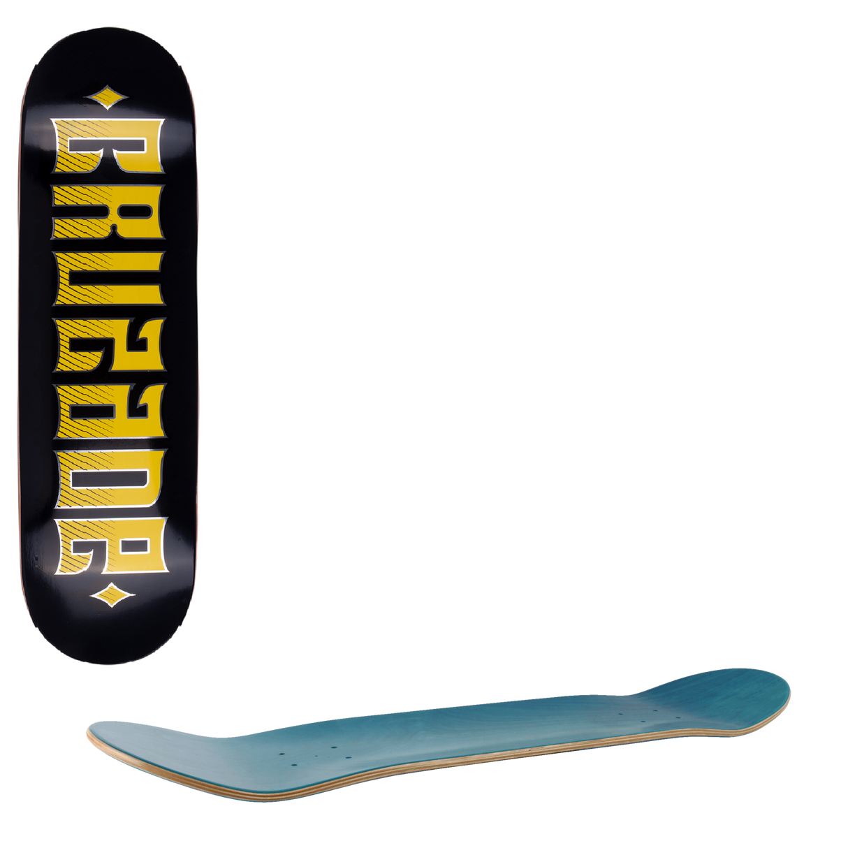 Cruzade Knight Skateboard Deck - 8.25"