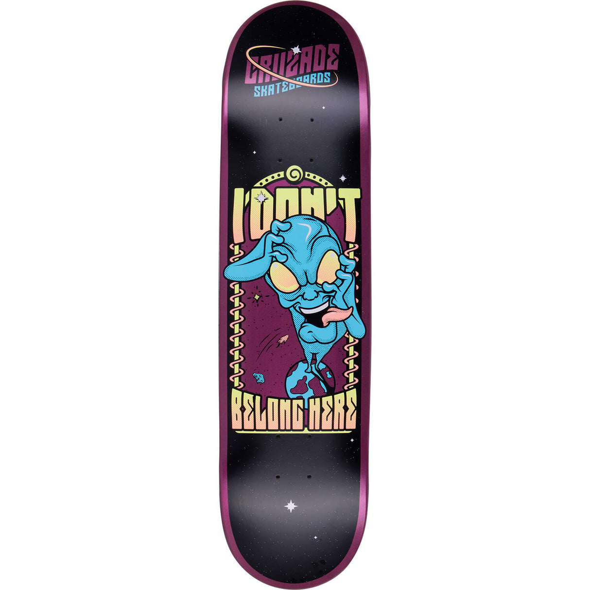 Cruzade Message Skateboard Deck - 8"