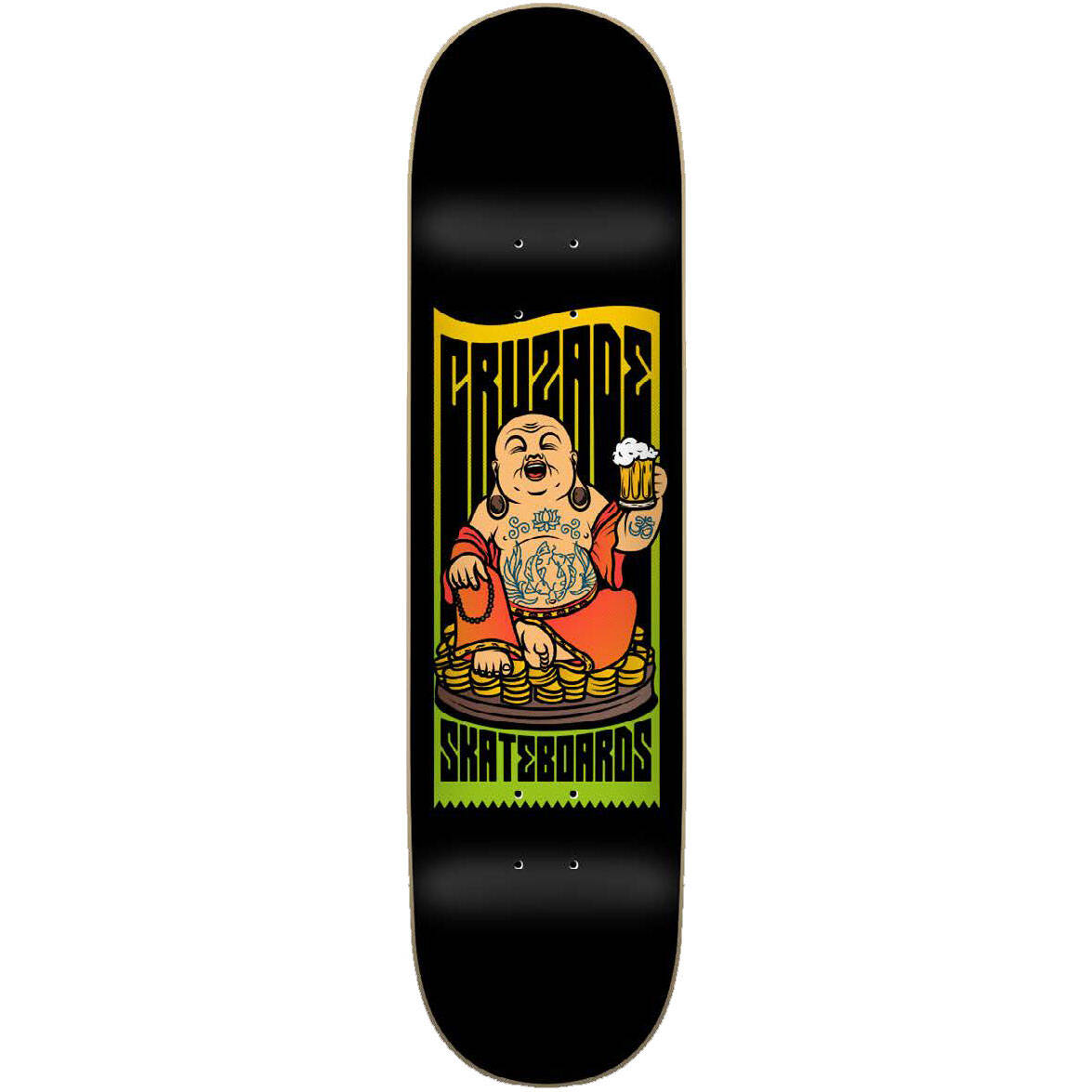 Cruzade Lucky Skateboard Deck - 8.375"