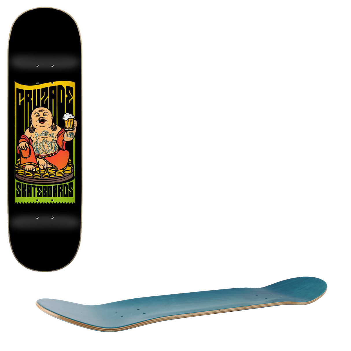Cruzade Lucky Skateboard Deck - 8.375"