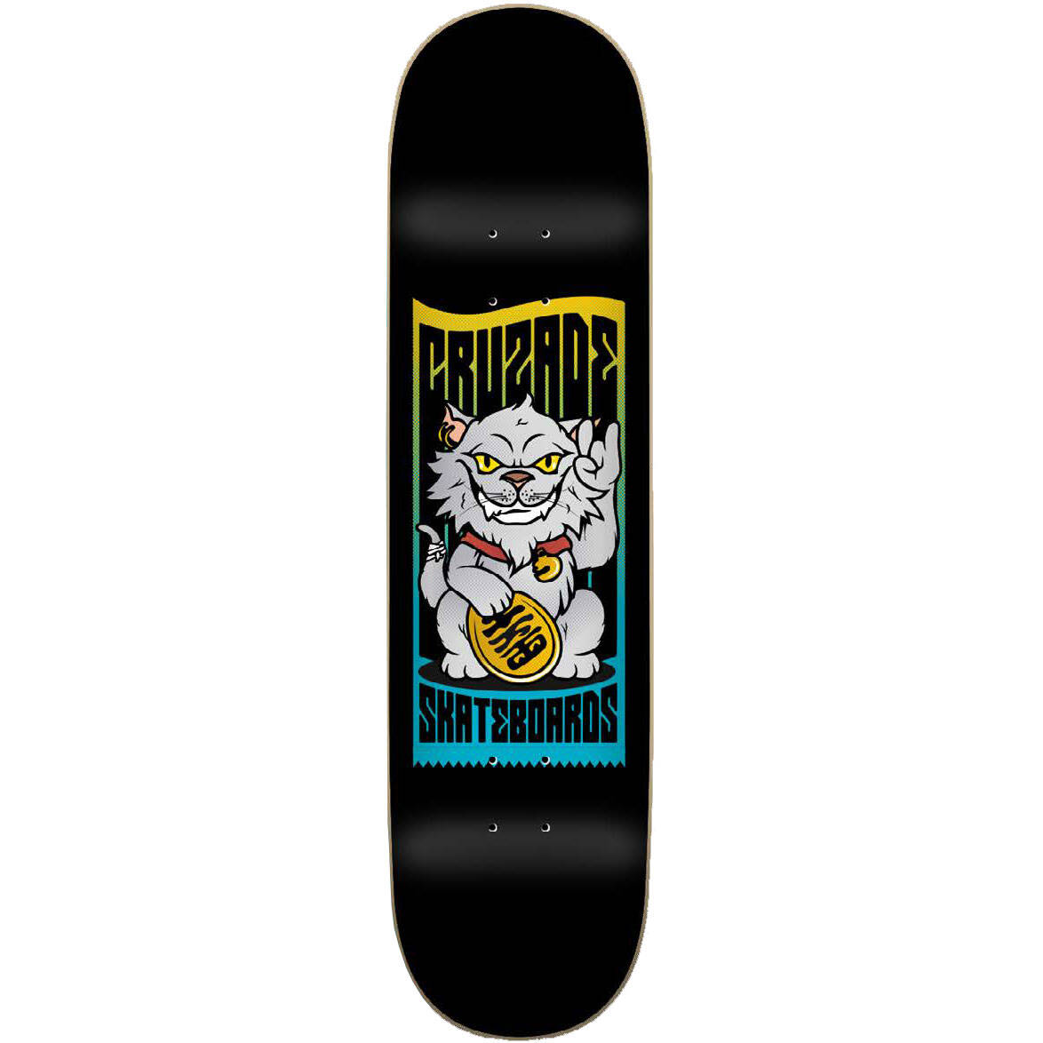 Cruzade Lucky Skateboard Deck - 8"