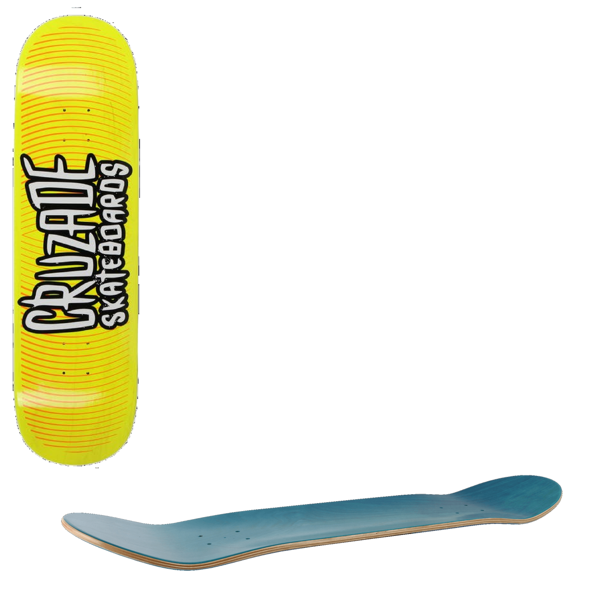Cruzade Patch Skateboard Deck - 8.25''
