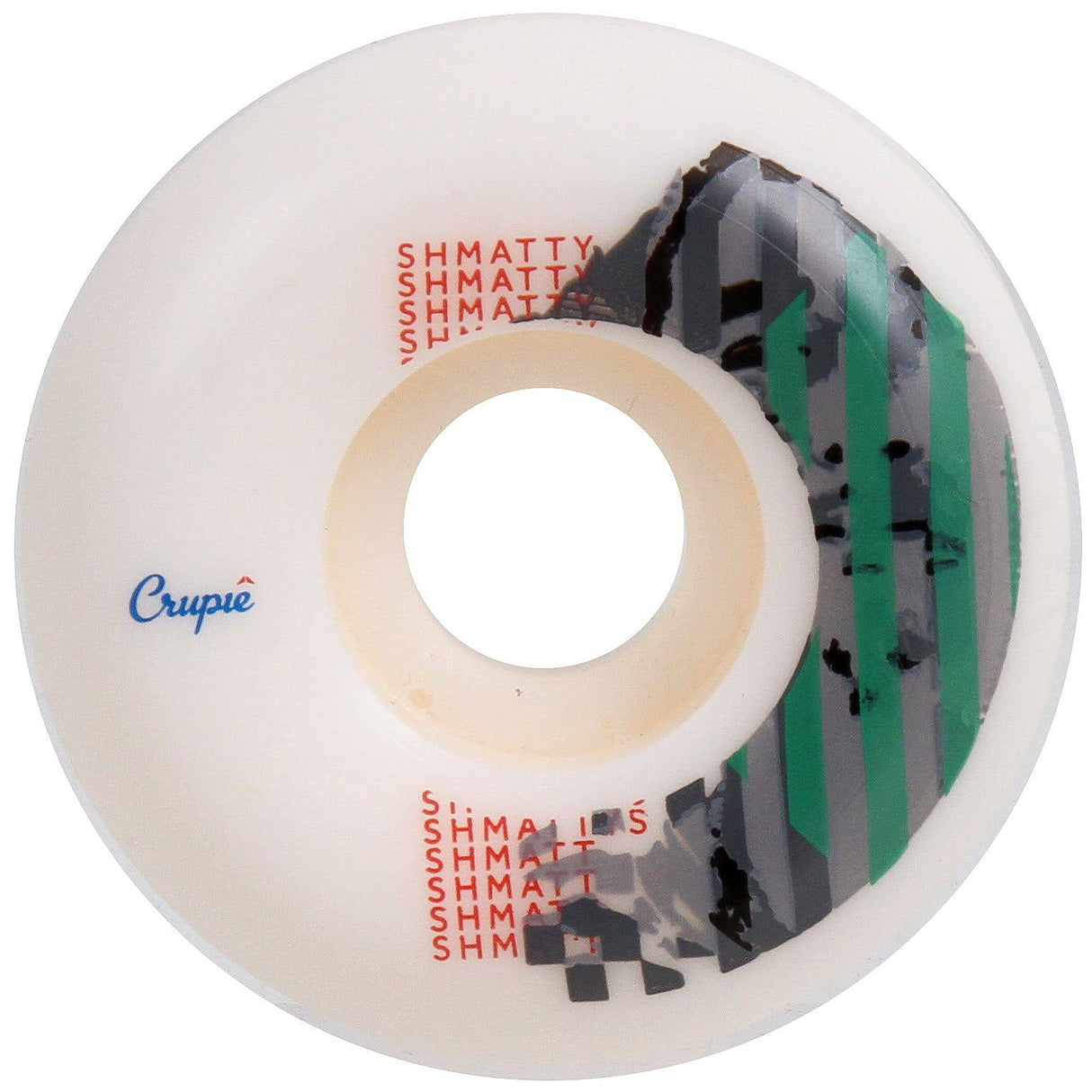 Crupie Shmatty Green Skateboard Wheels 52mm