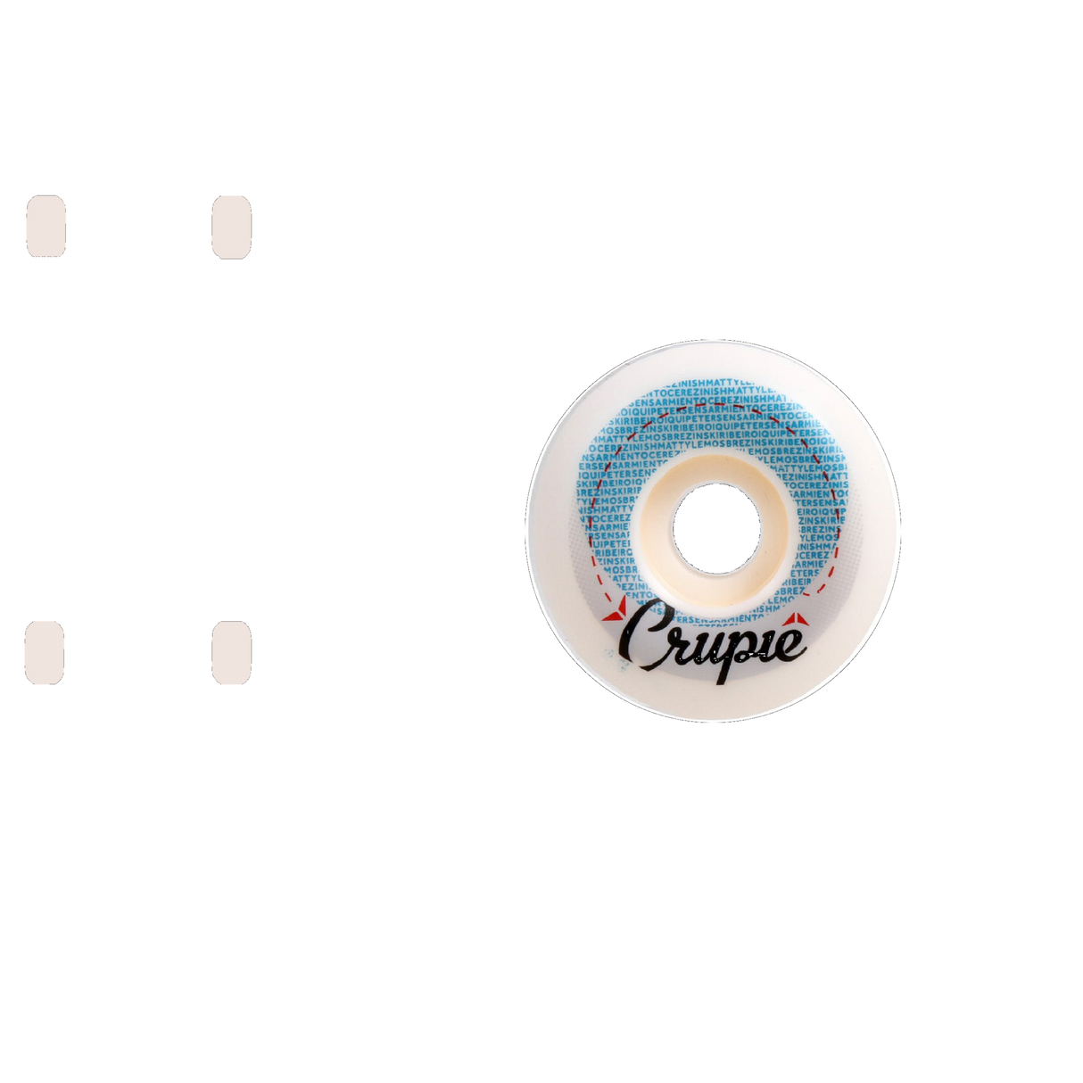 Crupie Worldwide Skateboard Wheels 54mm