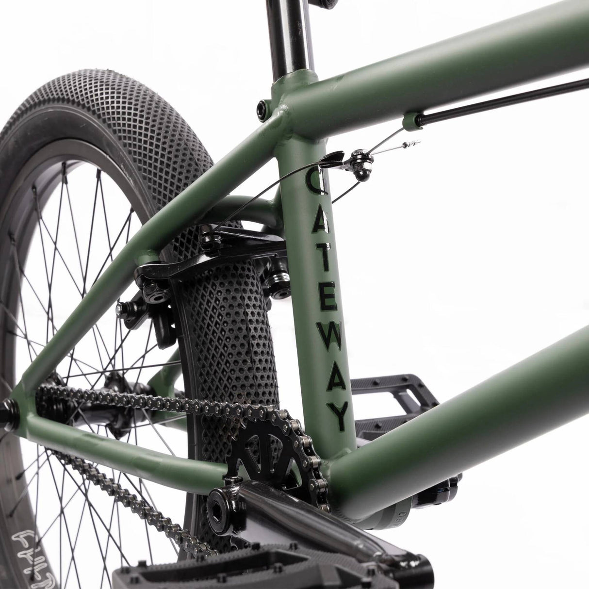 Cult 2024 20.5 Gateway Complete BMX - Green/Black