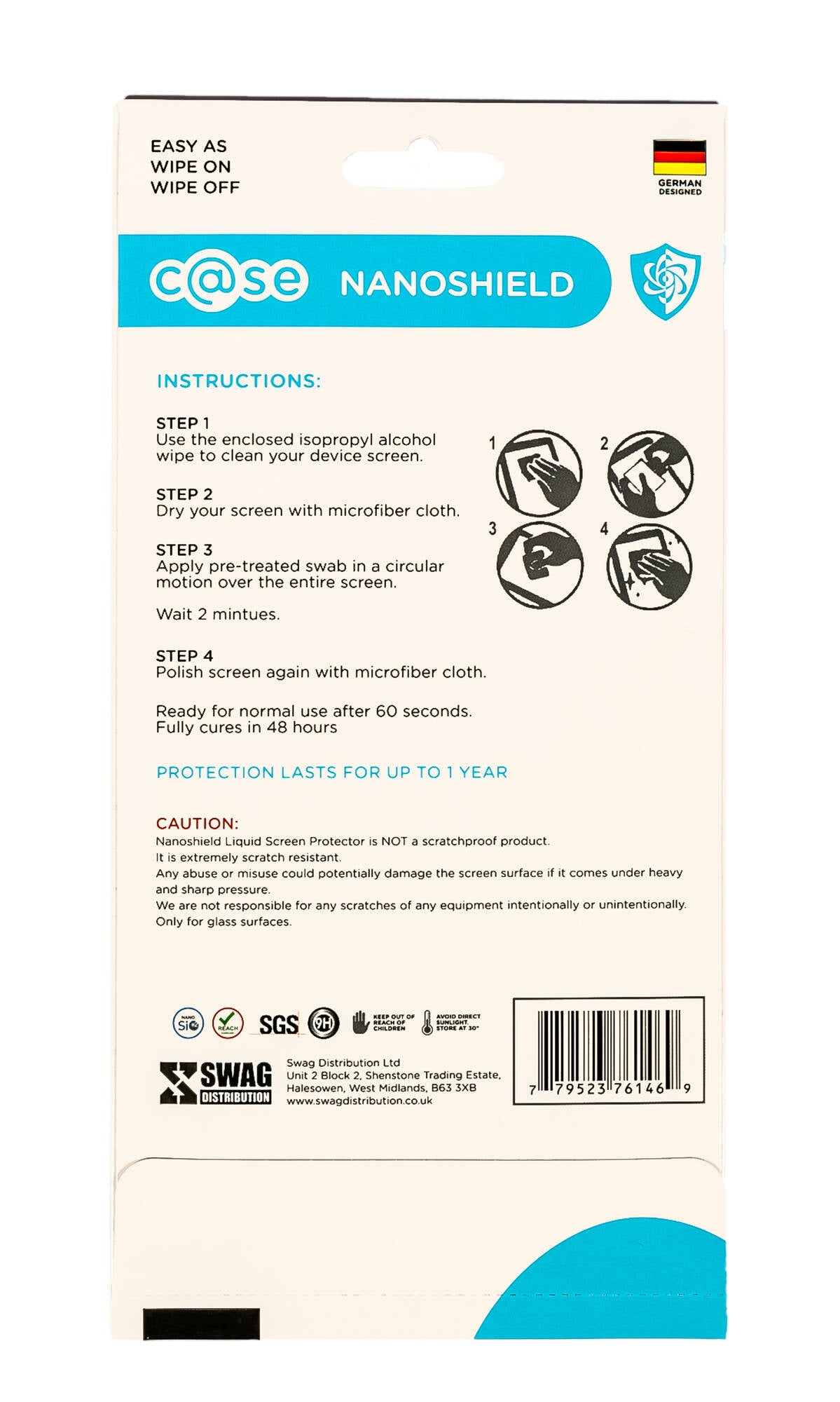 Case Nanoshield - Liquid Screen Protector