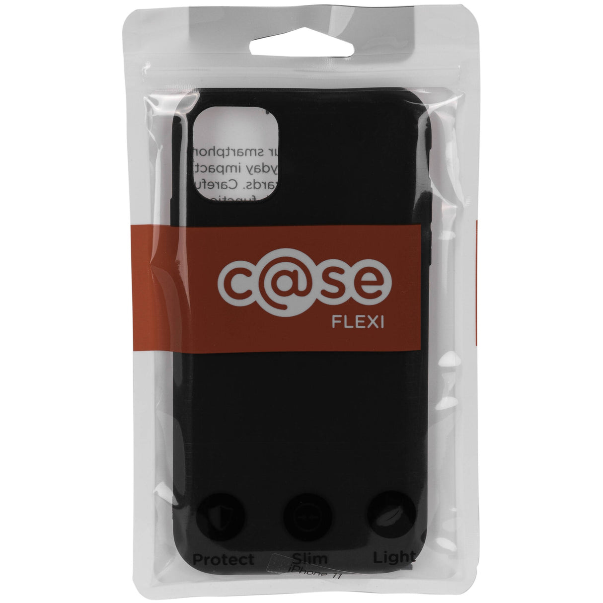 C@se Flexi iPhone 11 Case - Black