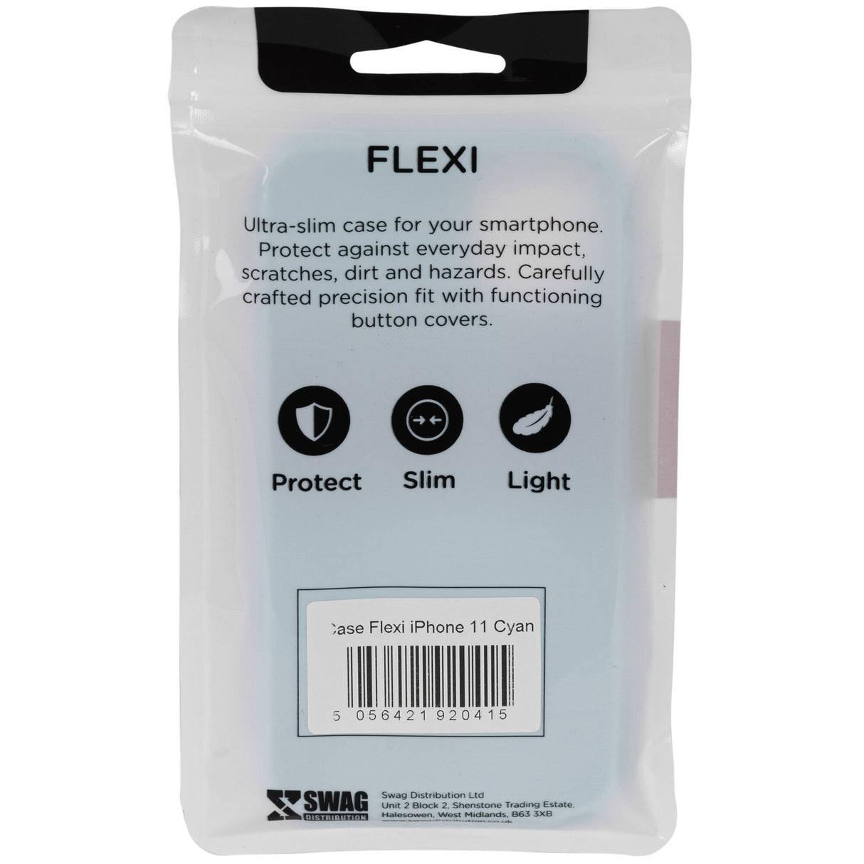 C@se Flexi iPhone 11 Case - Cyan