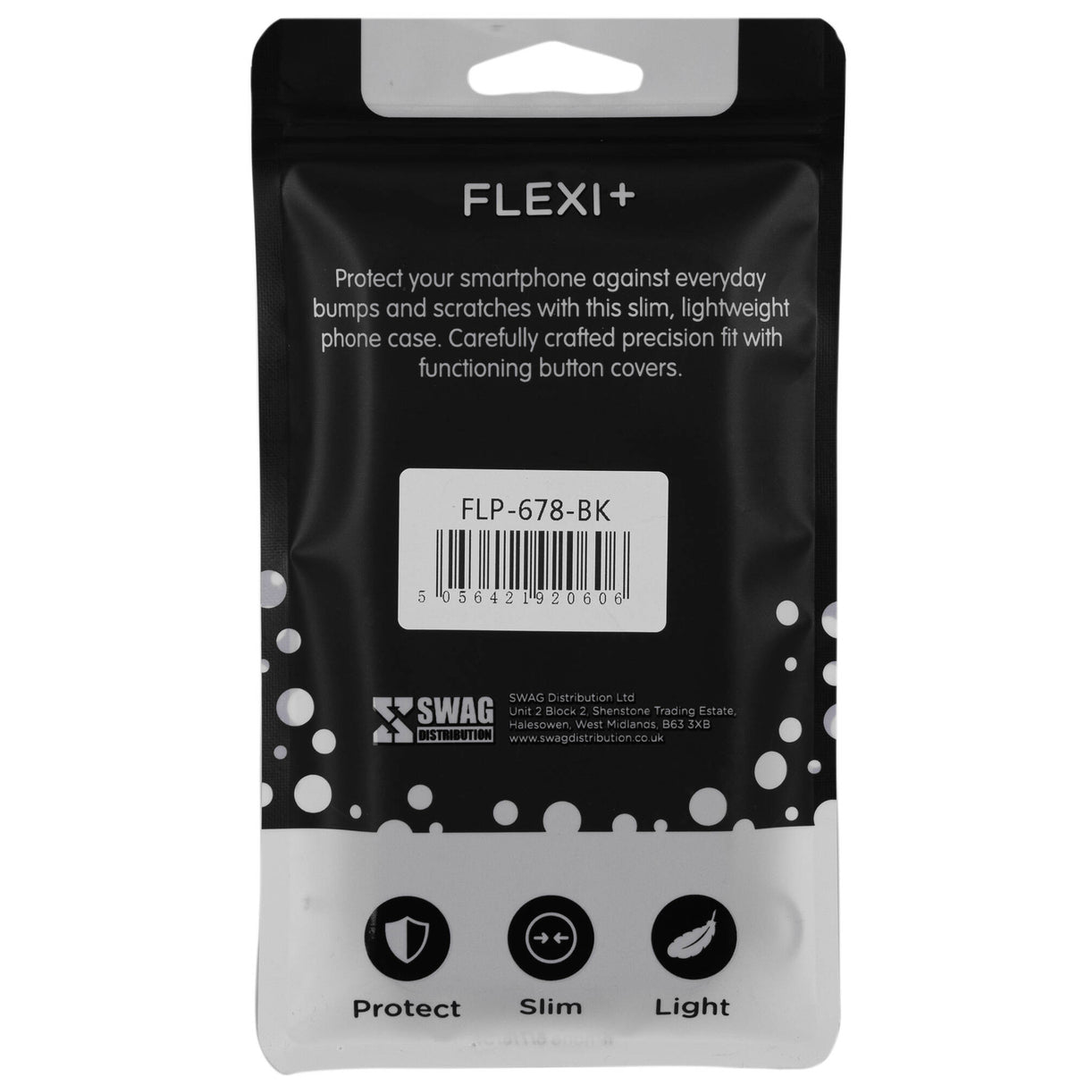 C@SE Flexi Plus iPhone 6/7/8 Case - Black