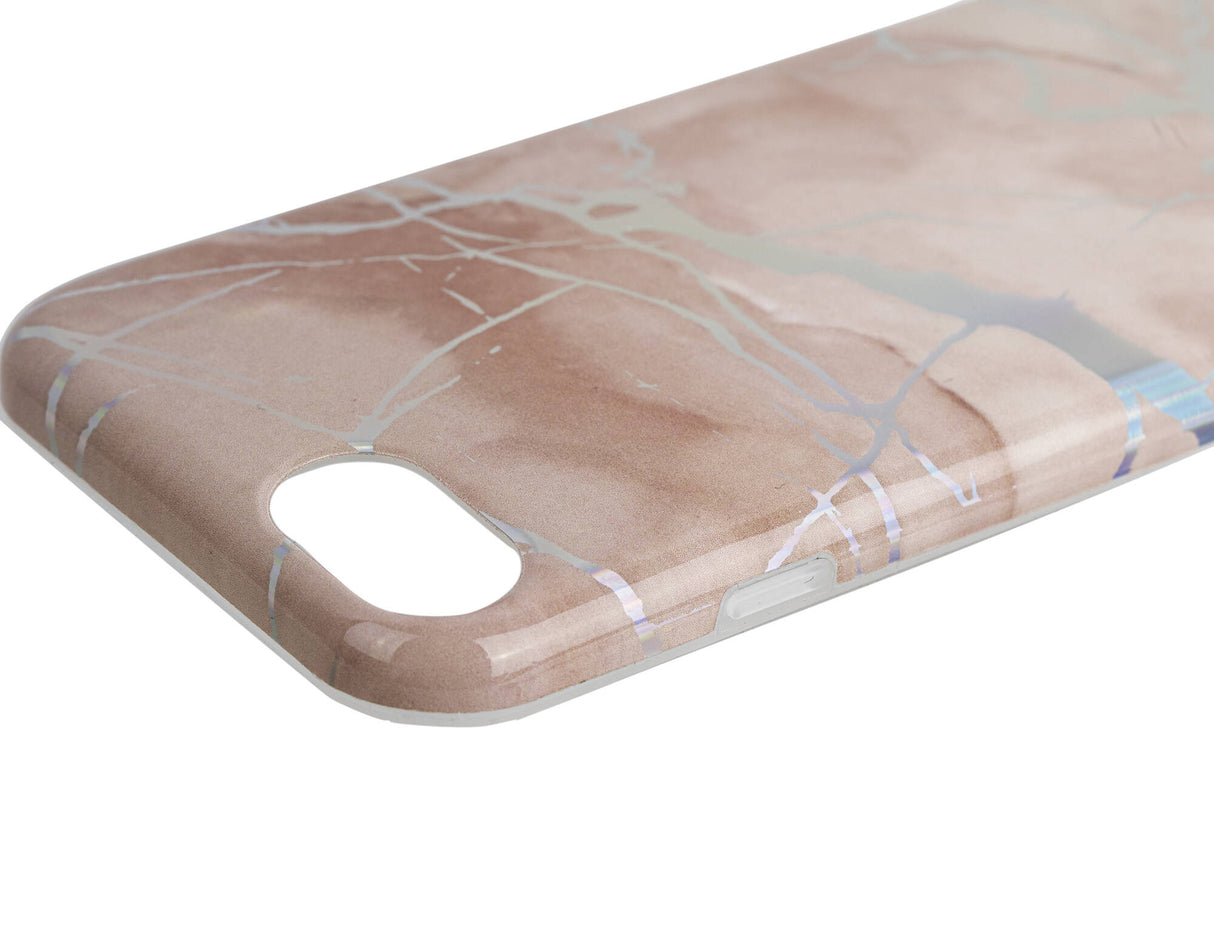 C@SE Flexi Plus iPhone 6/7/8 Case - Pink Marble