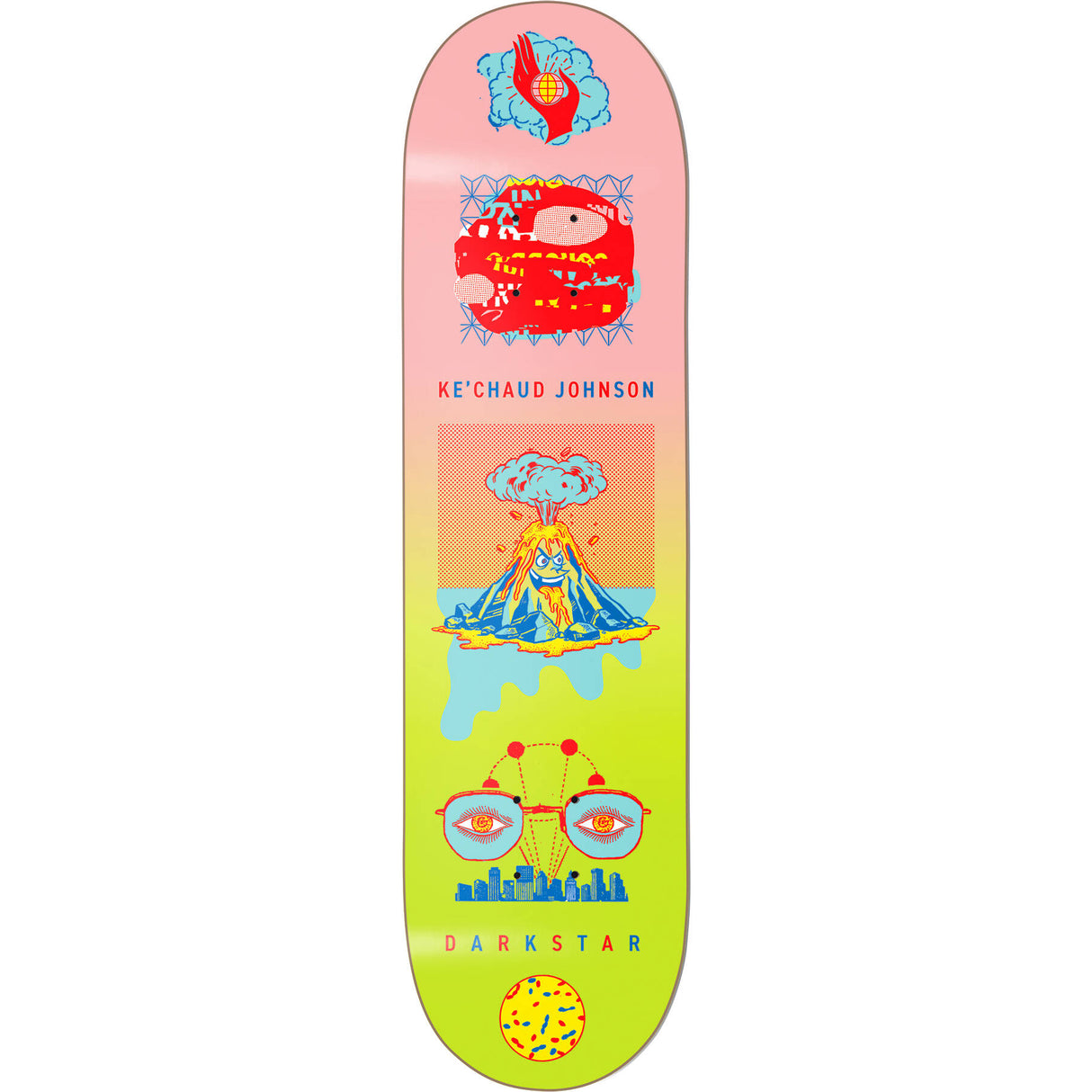 Darkstar New Abnormal Skateboard Deck - Kechaud 8.125"