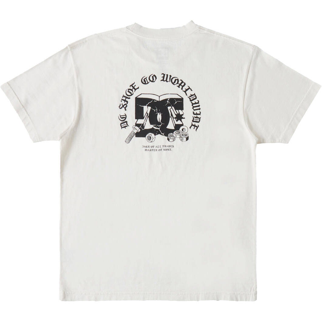 DC All Trades T Shirt - Lily White Garment Dye