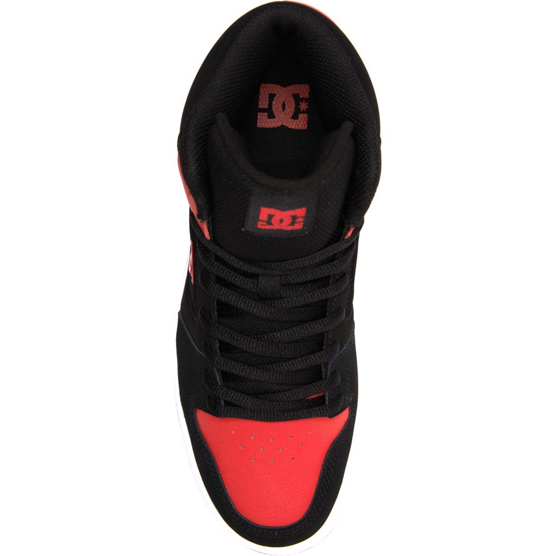 DC Manteca 4 Hi Skate Shoes - Black/Red