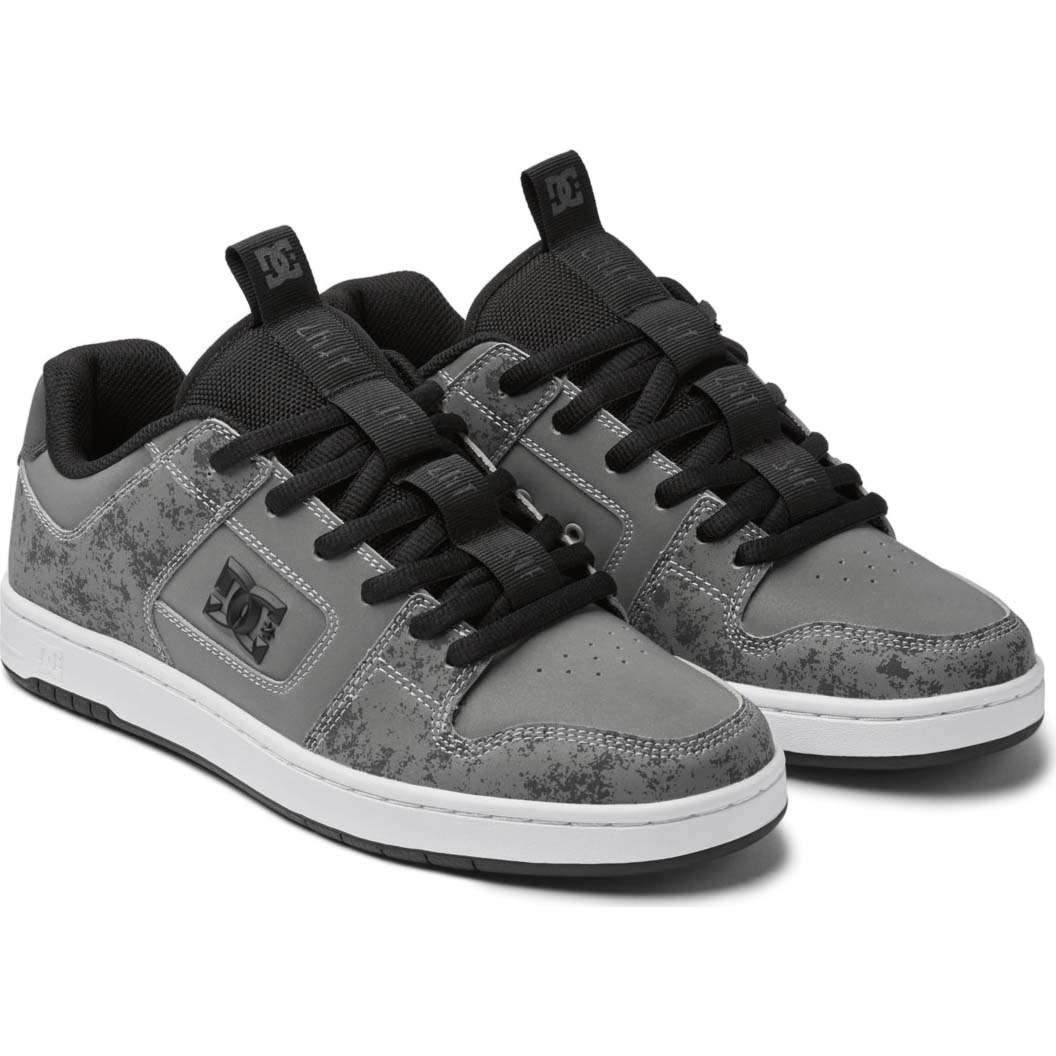 DC x Mandalorian Manteca Skate Shoes - Black/Metallic Silver