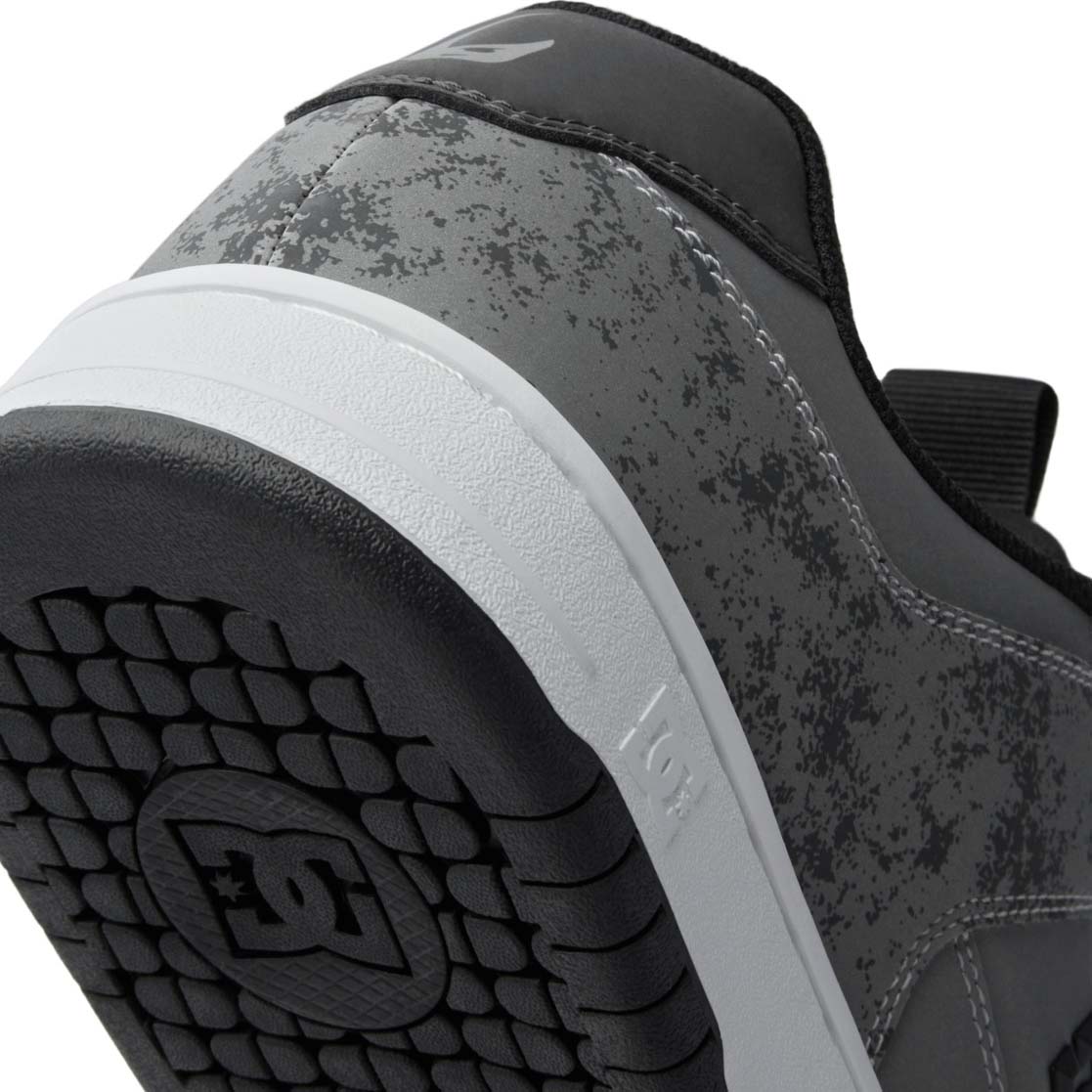DC x Mandalorian Manteca Skate Shoes - Black/Metallic Silver