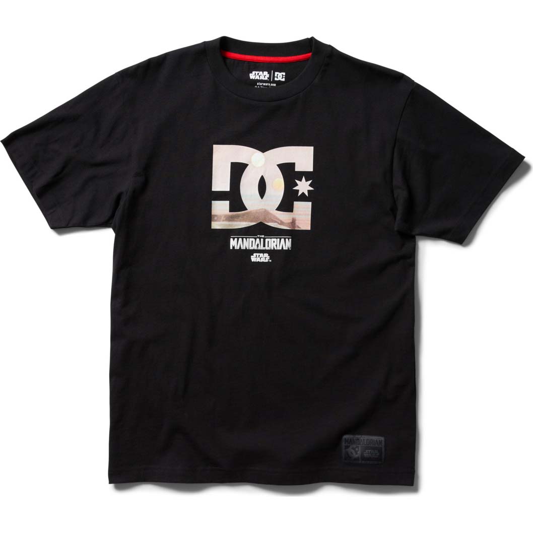 DC x Mandalorian Star Tatooine T Shirt - Black