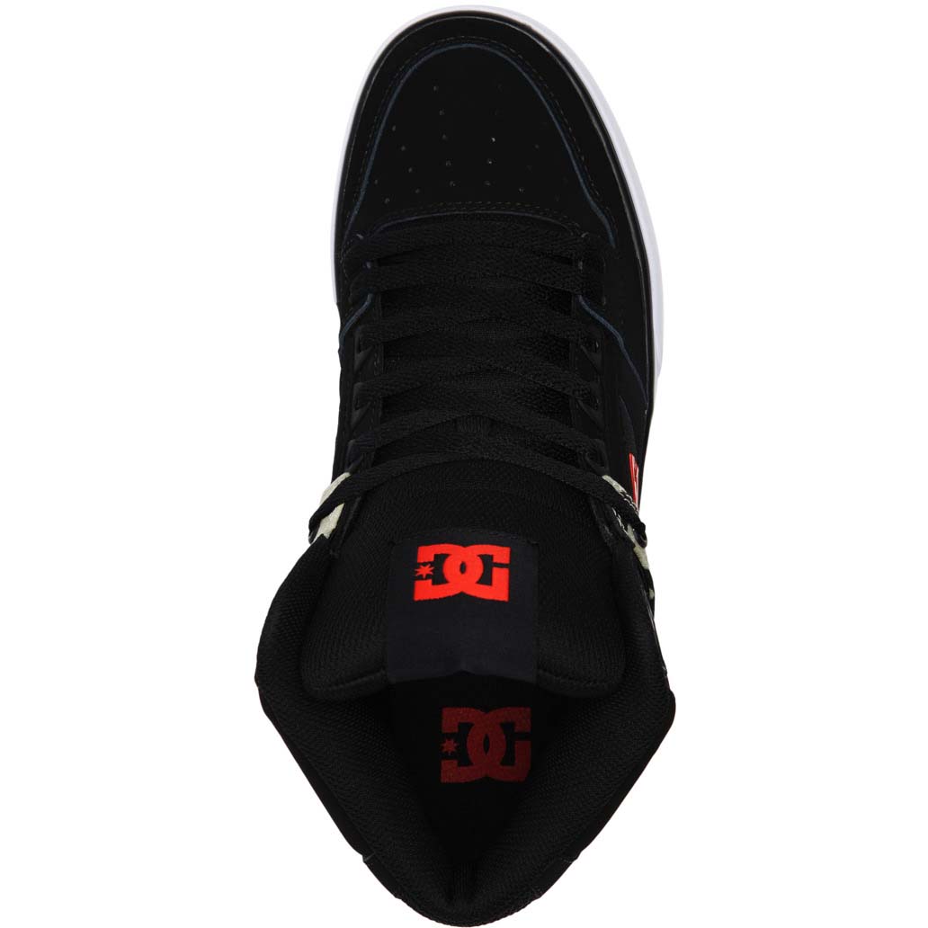 DC Pure High-Top Skate Shoes - Astro Camo/Black