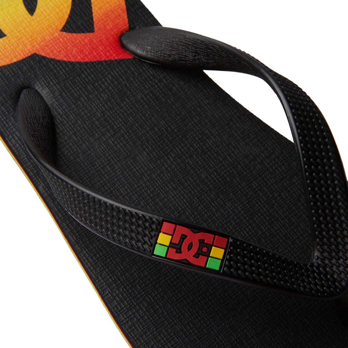 DC Spray Flip-Flops - Rasta