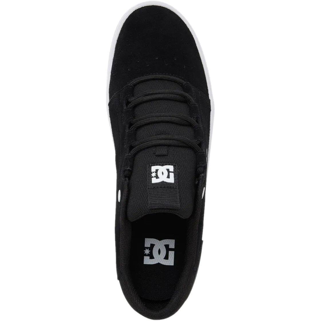 DC Hyde Skate Shoes - Black/Black/White