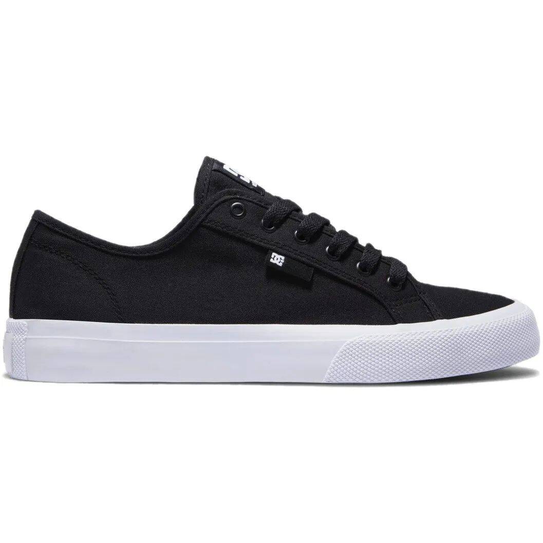 DC Manual Skate Shoes - Black/White
